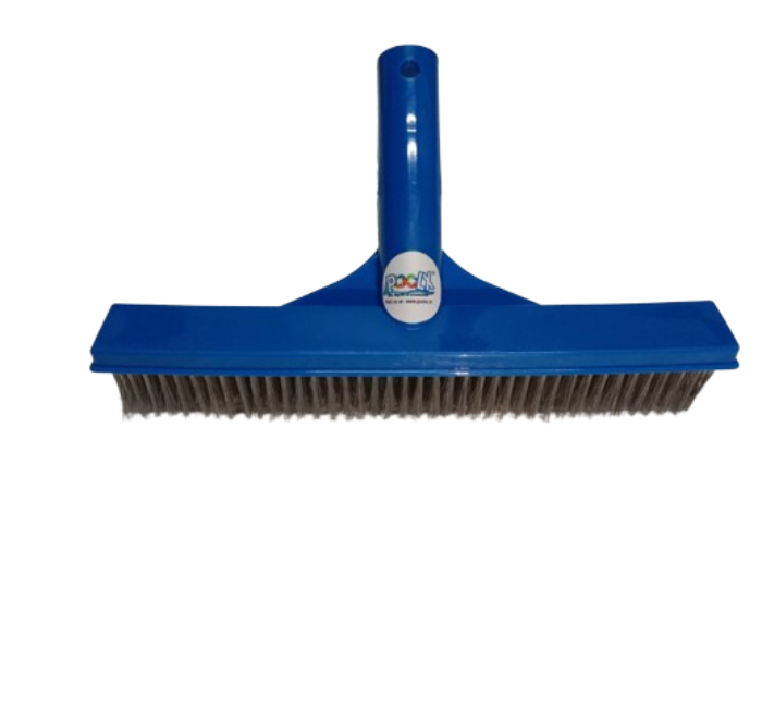 Algae Brush with Stainless Steel bristles for Swimming Pool Cleaning